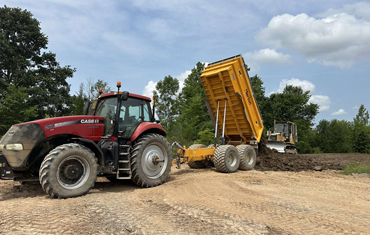 Dynamic Excavating Septic backhoe back hoe Maintenance Drainage Landscaping septic installs