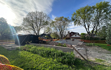 Dynamic Excavating Septic backhoe back hoe Maintenance Drainage septic installs