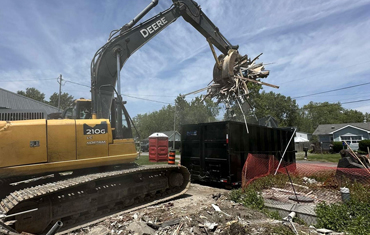 Dynamic Excavating Septic backhoe back hoe Maintenance Drainage septic installs