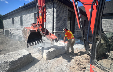 Dynamic Excavating Septic backhoe back hoe Maintenance Drainage Landscaping septic installs