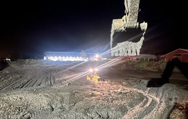 Dynamic Excavating Septic backhoe back hoe Maintenance Drainage Landscaping septic installs